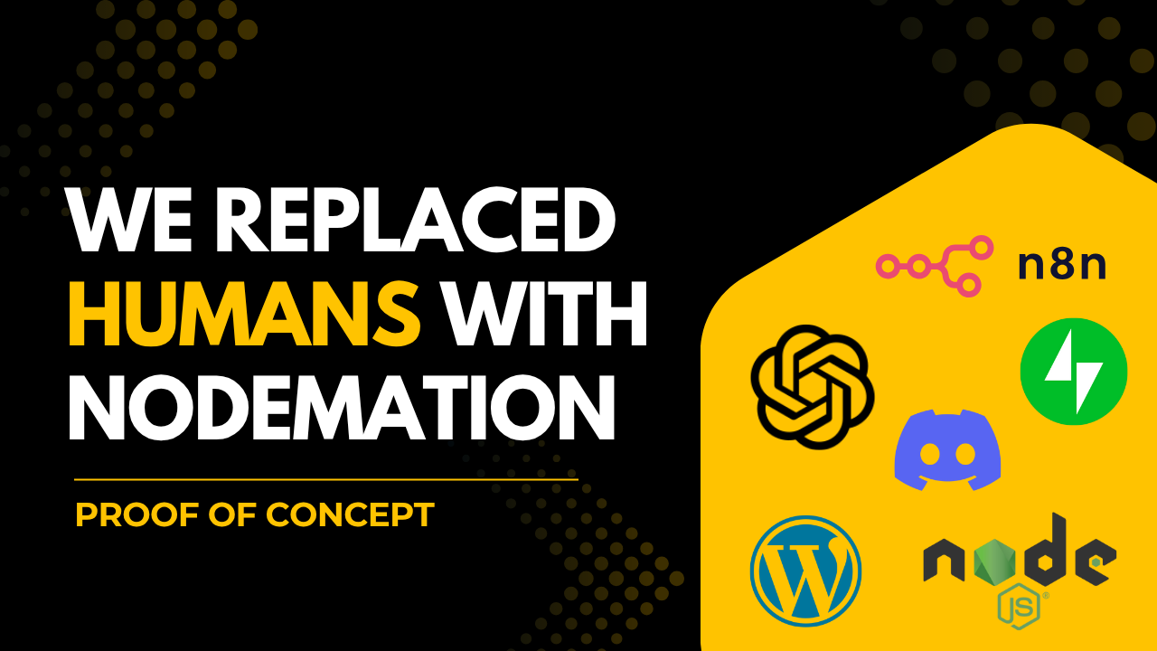 How We Replaced an Entire Web Publication Team Using AI Infused Automation – POC